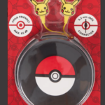 Pokémon Pikachu Oortjes met Pokéball Zip-Case